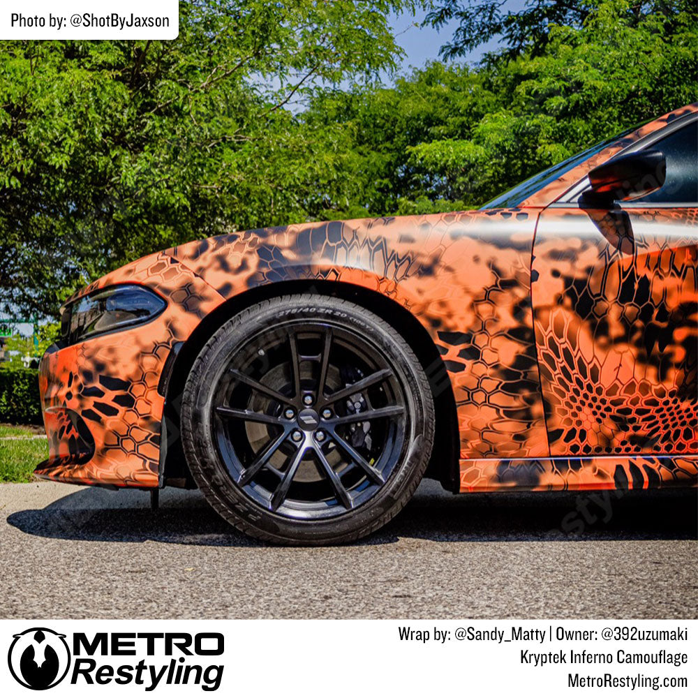 kryptek inferno camo car wrap