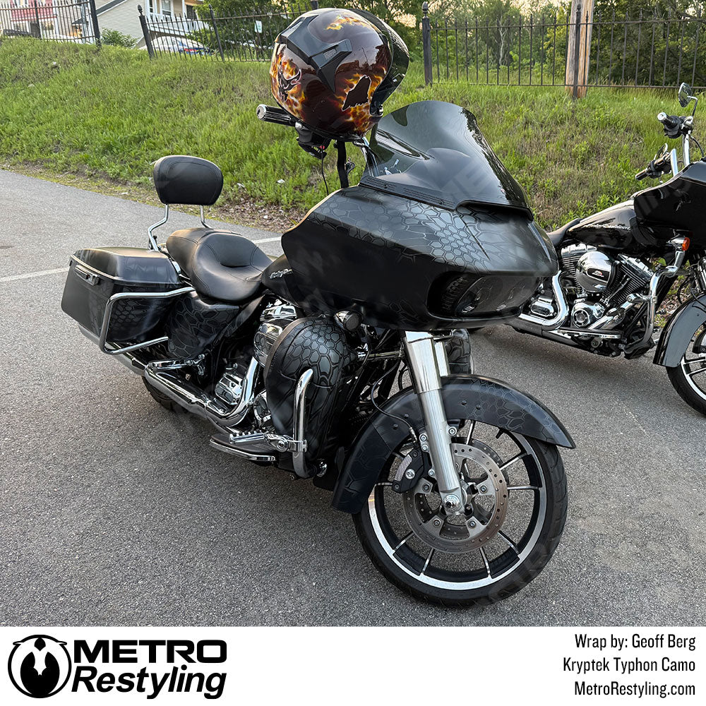 Kryptek motorcycle typhon wrap