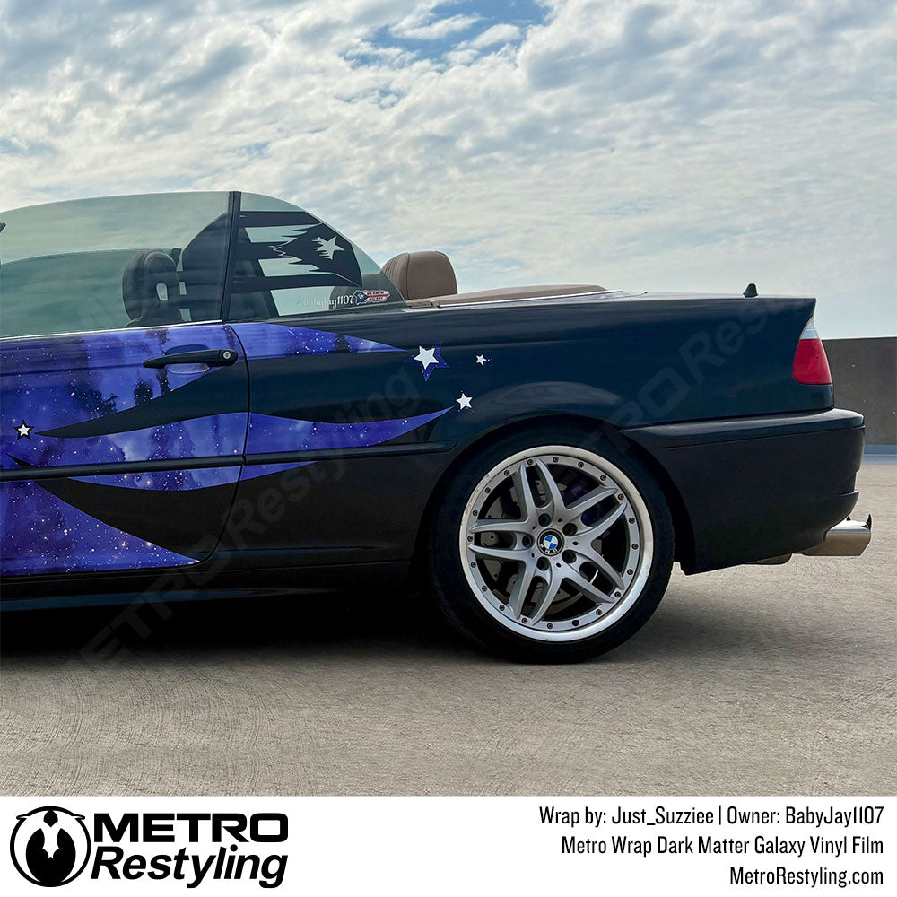 Metro Wrap Dark Matter Galaxy Vinyl Film