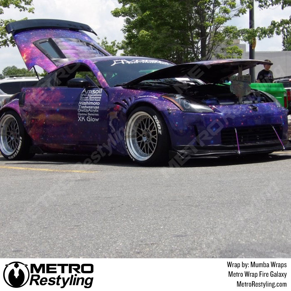 fire galaxy nissan wrap