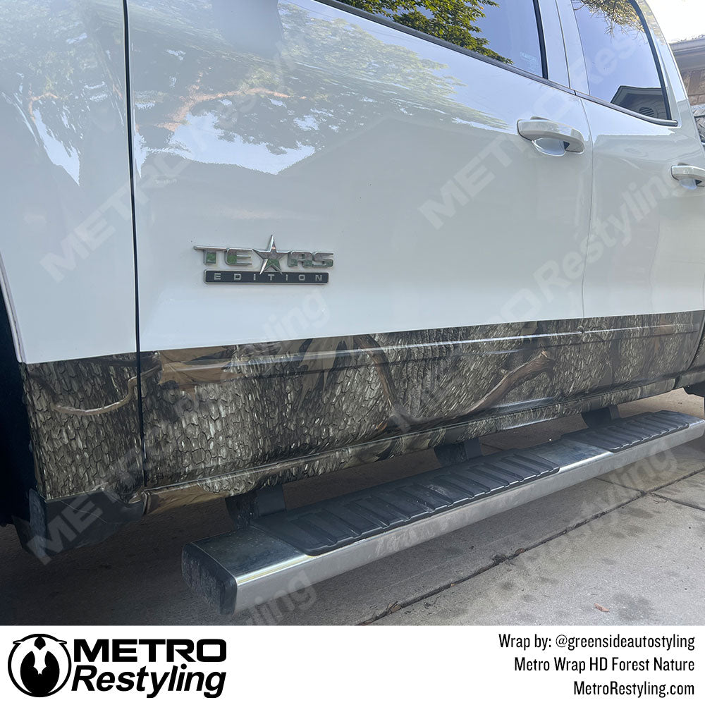 chevy 1500 forest camo wrap