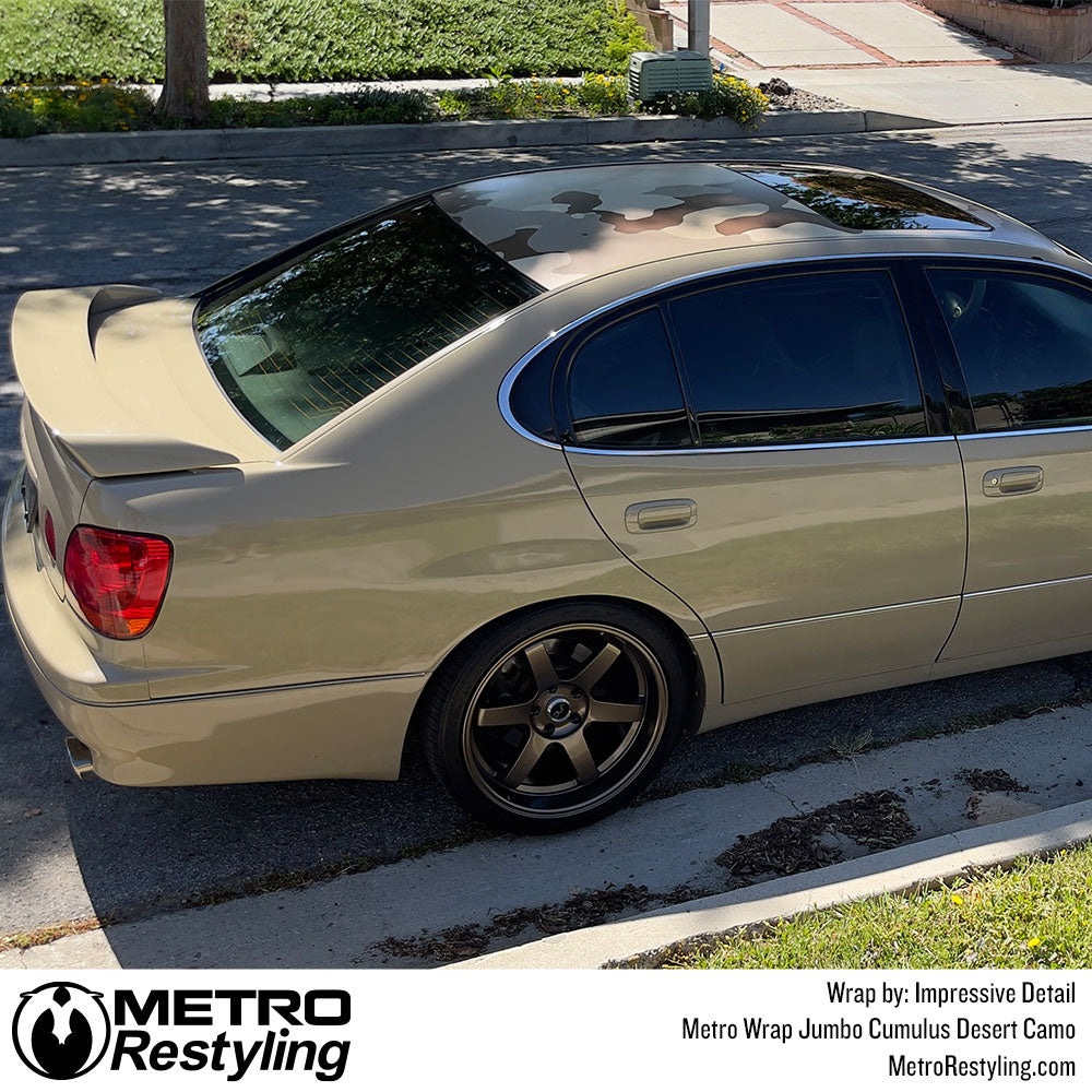 jumbo desert lexus wrap