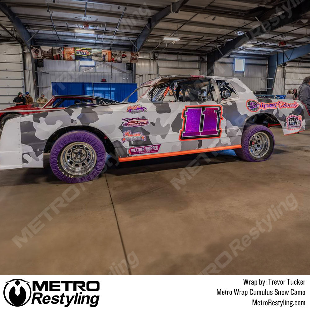 montecarlo snow camo wrap