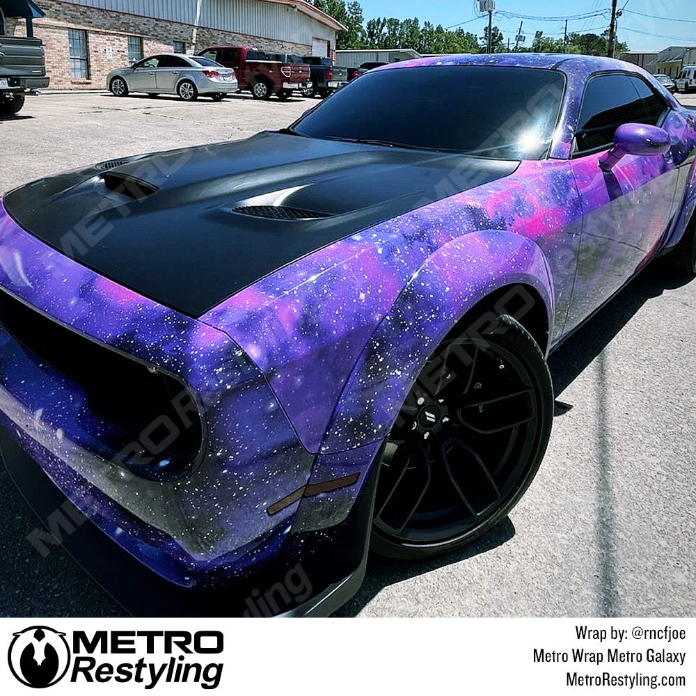 metro galaxy dodge vinyl wrap