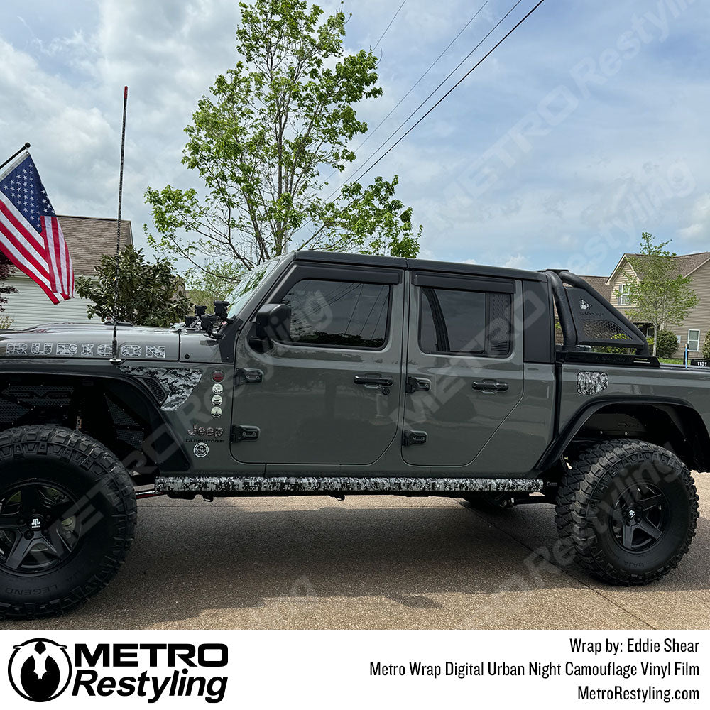 digital urban jeep gladiator wrap