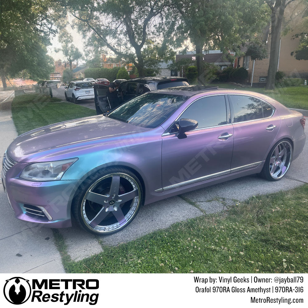 Gloss Amethyst Vinyl Wrap
