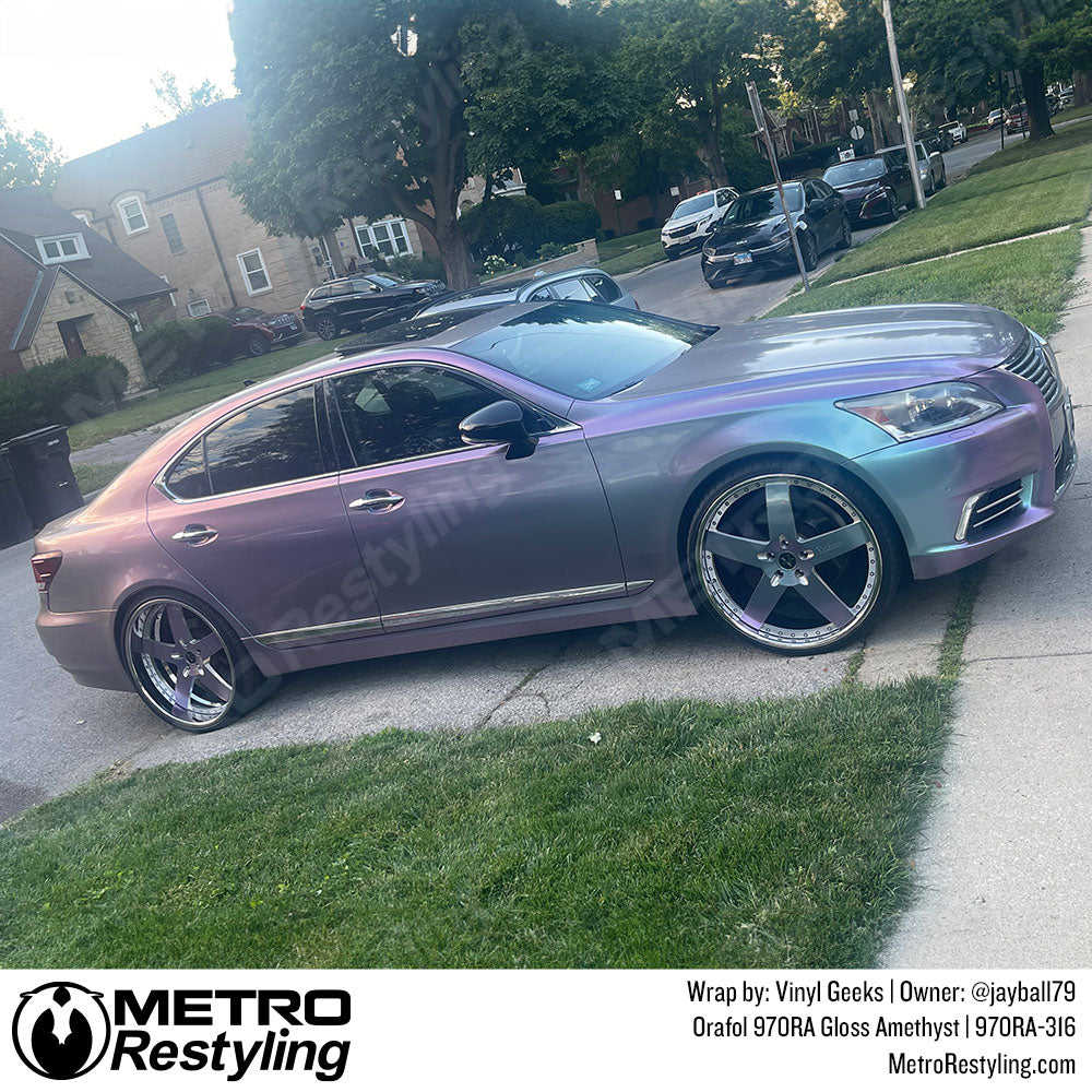 Gloss Amethyst Vinyl Wrap