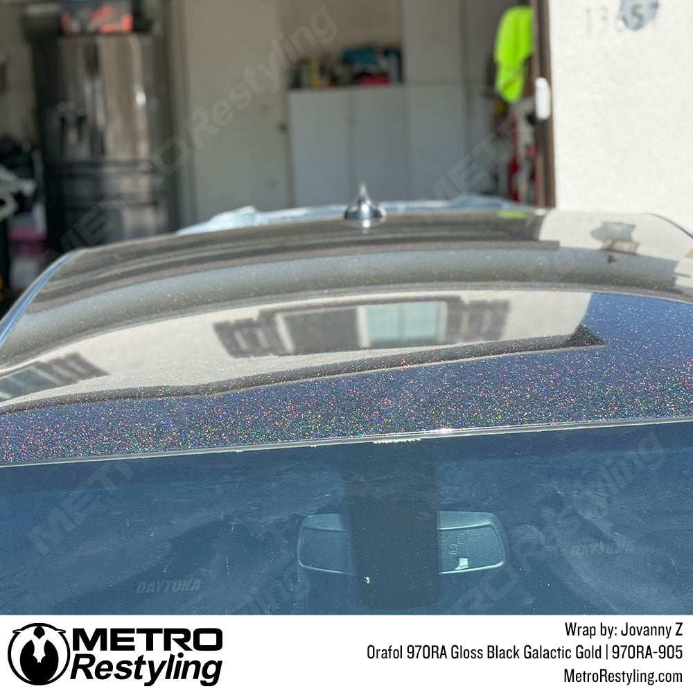 glitter roof wrap