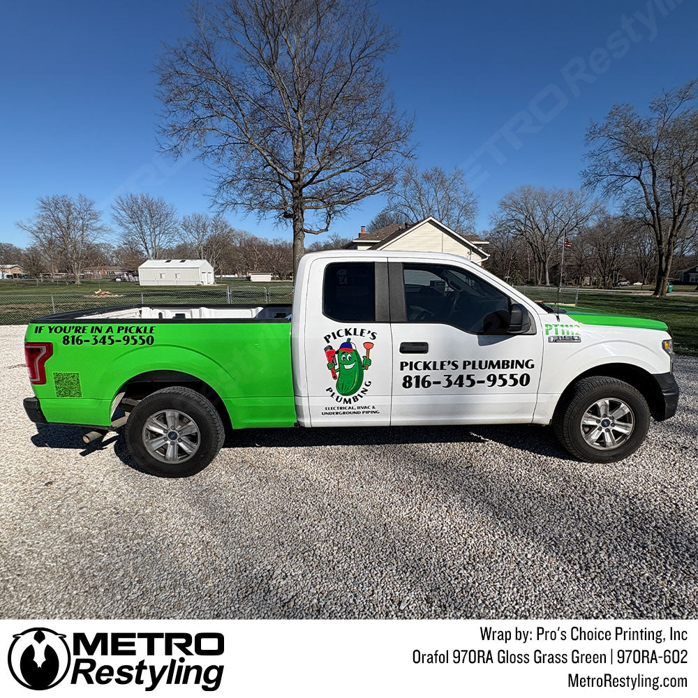 green color change commercial wrap