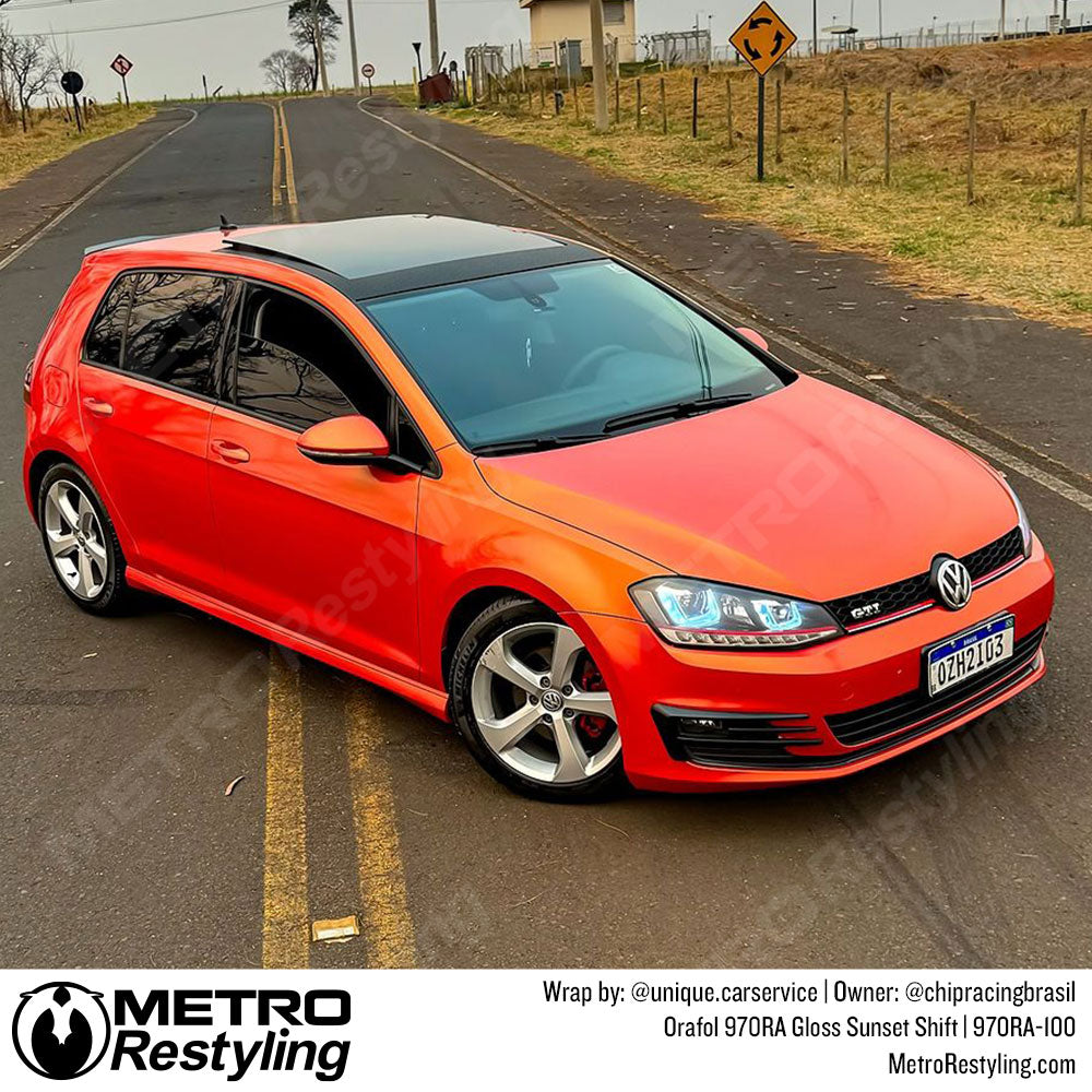 Gloss sunset shift wrap