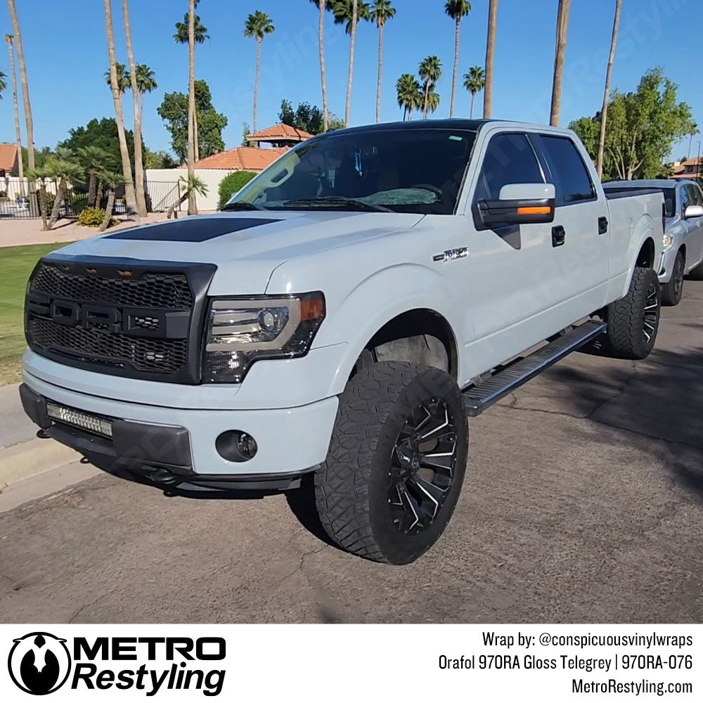 telegrey truck wrap