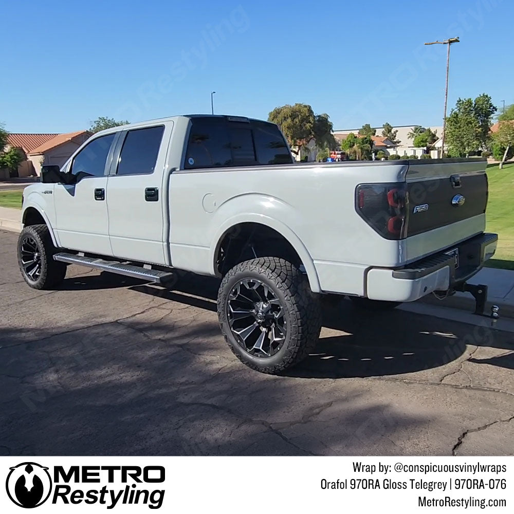 telegrey truck wrap