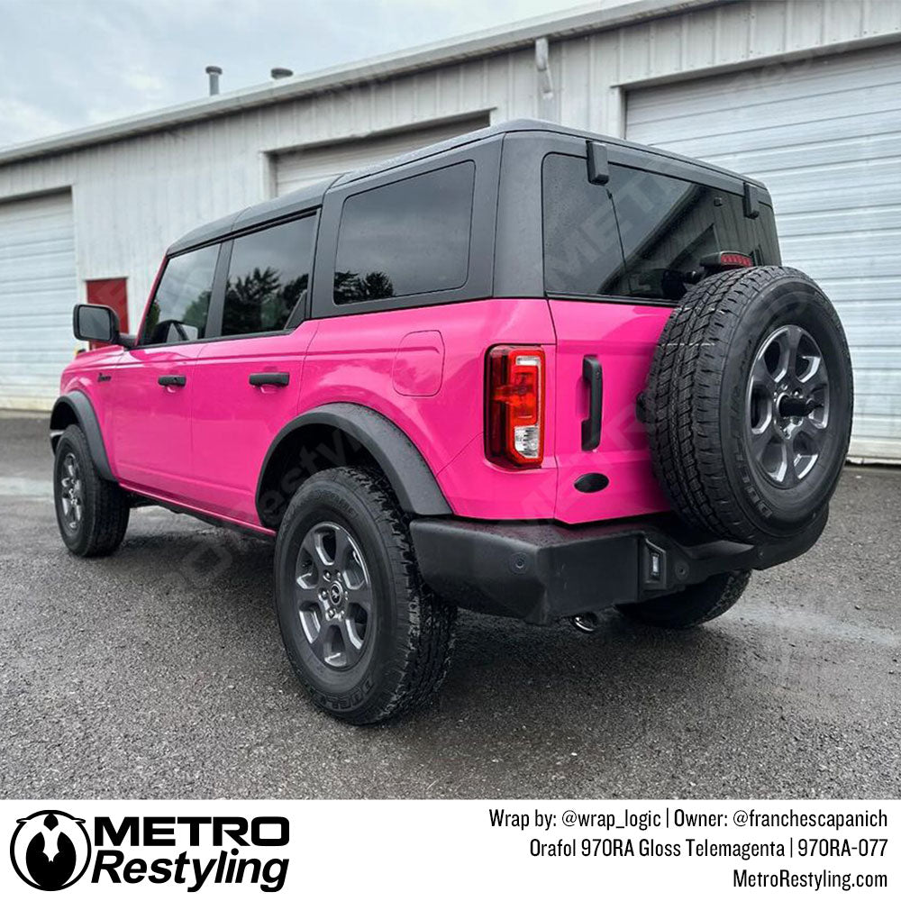 pink bronco wrap