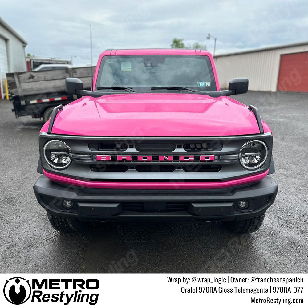 pink bronco wrap