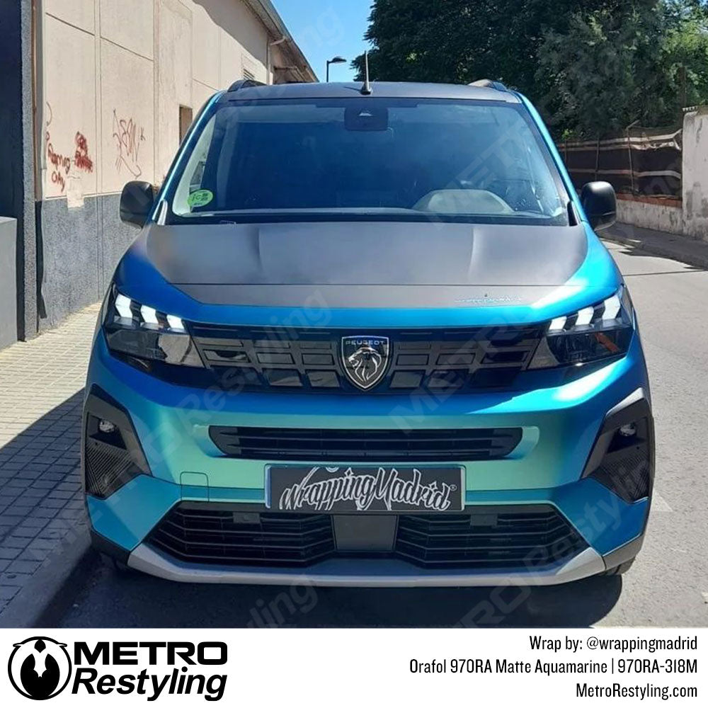 Orafol Matte Aquamarine Vinyl Wrap