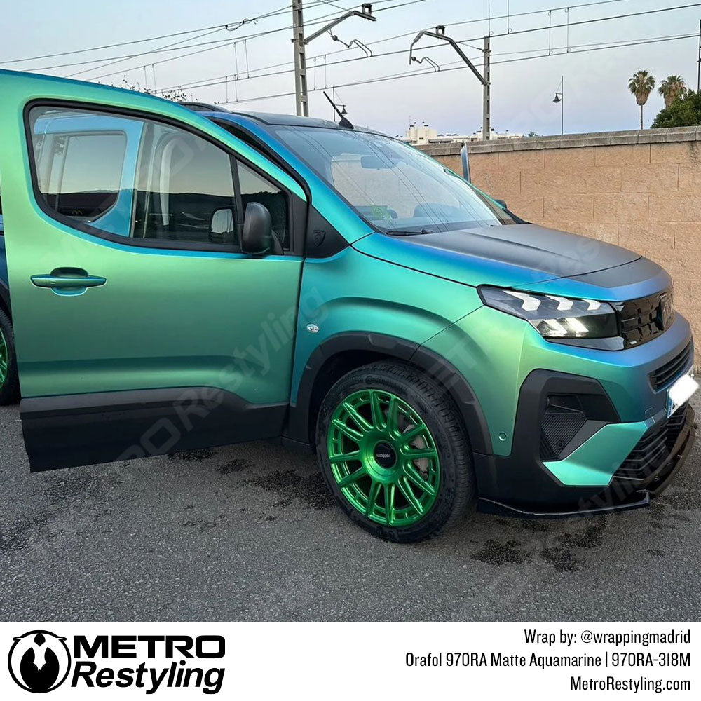 Orafol Matte Aquamarine Vinyl Wrap
