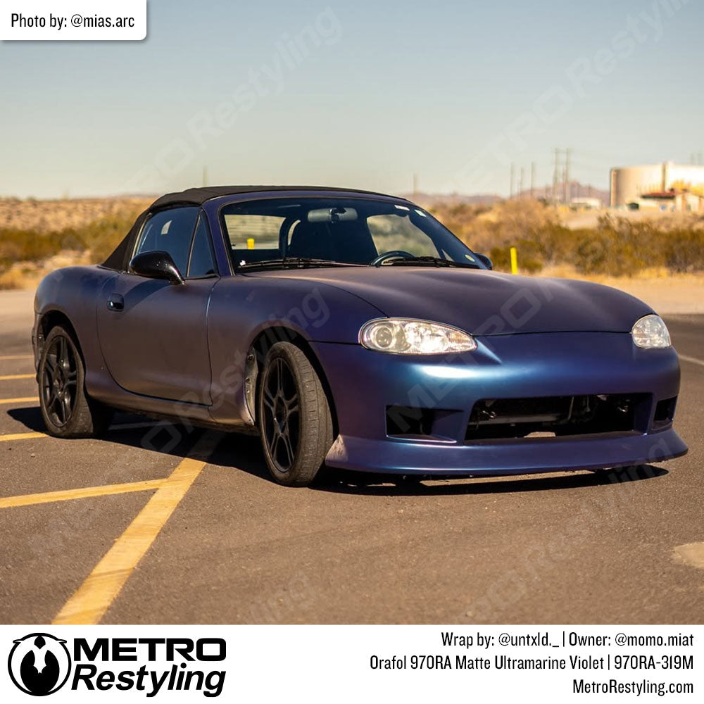 violet mazda wrap