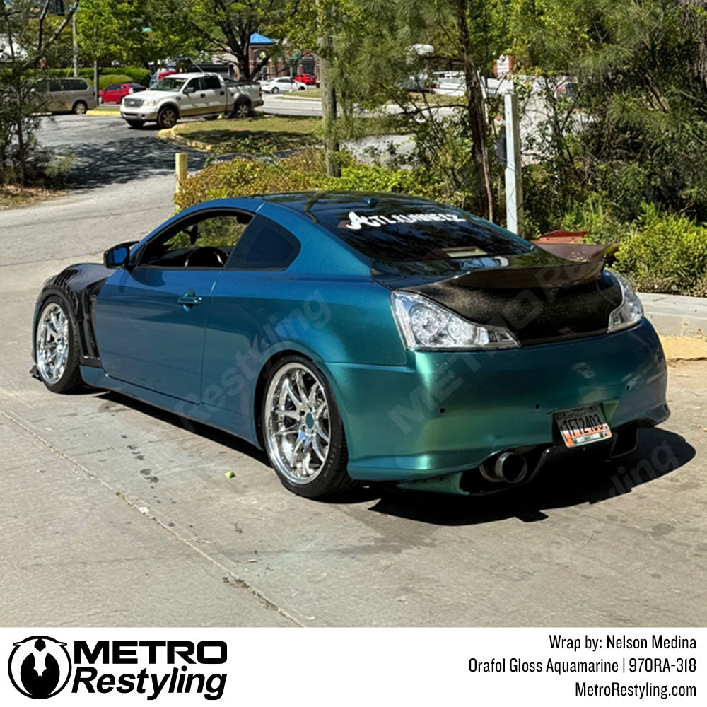 aquamarine infiniti wrap