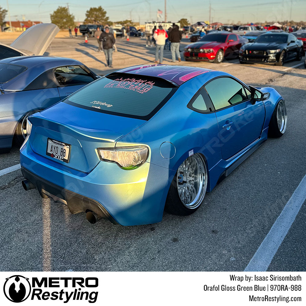 blue color shift scion wrap