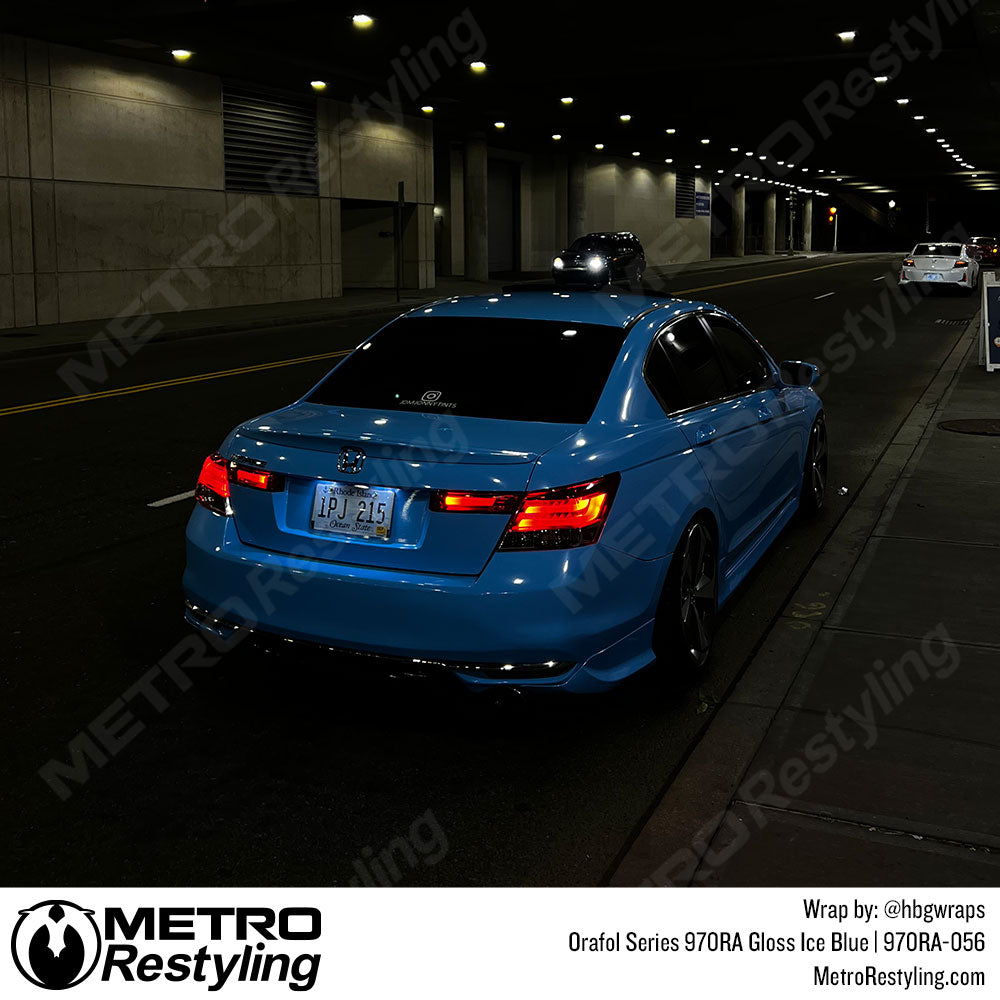 Vinyl Honda Gloss Ice Blue Accord