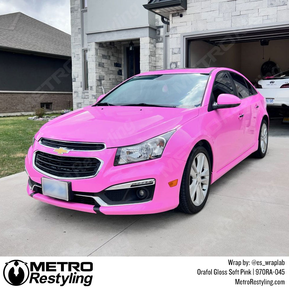 pink chevy cruze wrap