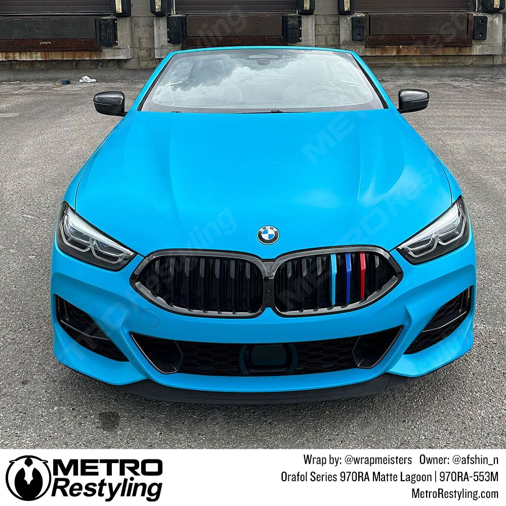 Orafol 970RA Matte Lagoon Vinyl Wrap