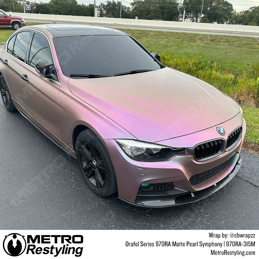 matte pearl symphony bmw vinyl
