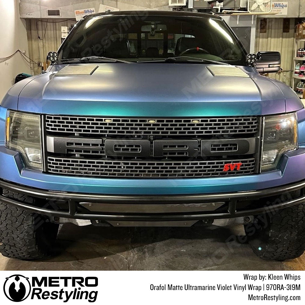 violet ford f150 wrap