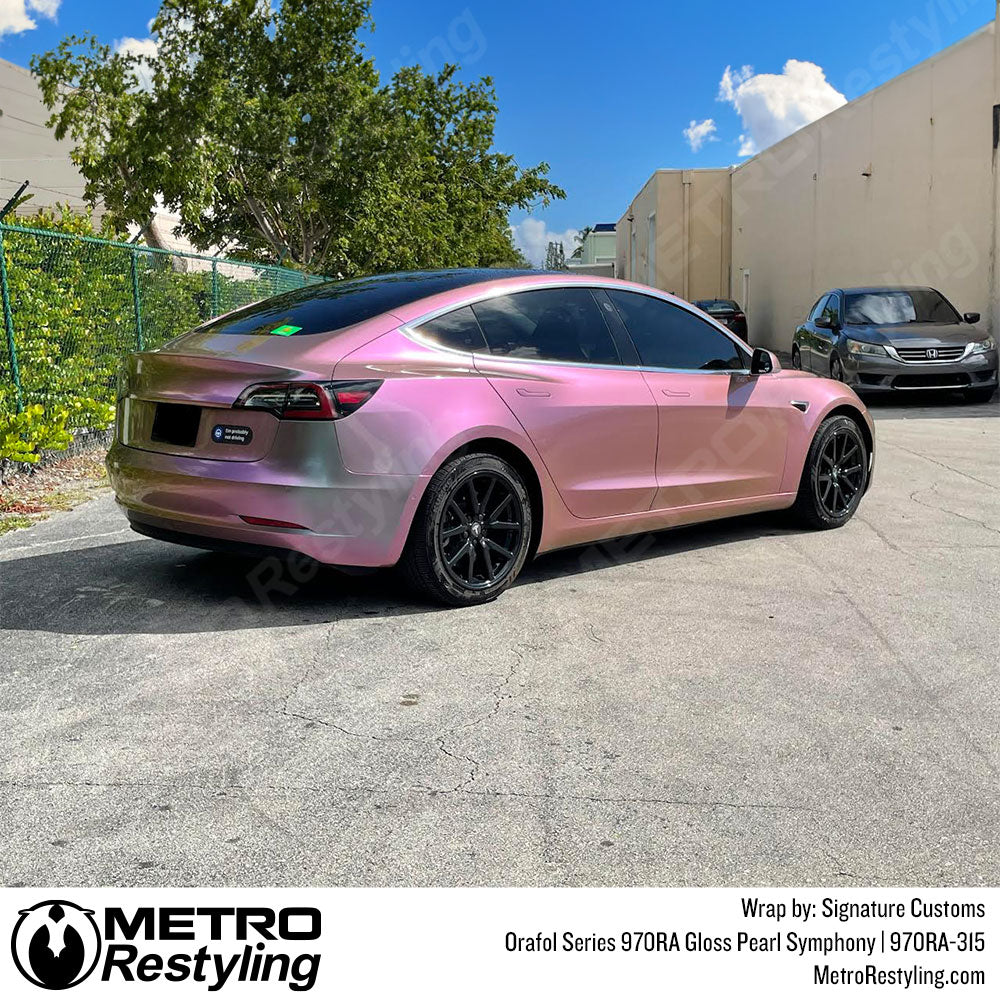 Pearl Gloss Symphony Tesla Wrap
