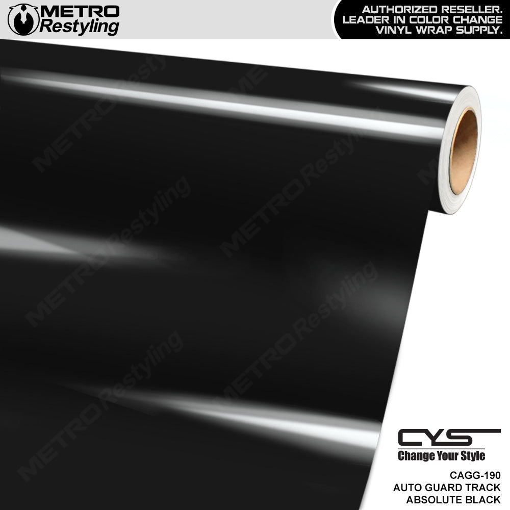 CYS Auto Guard Track Absolute Black Paint Protection Film | CAGG-190