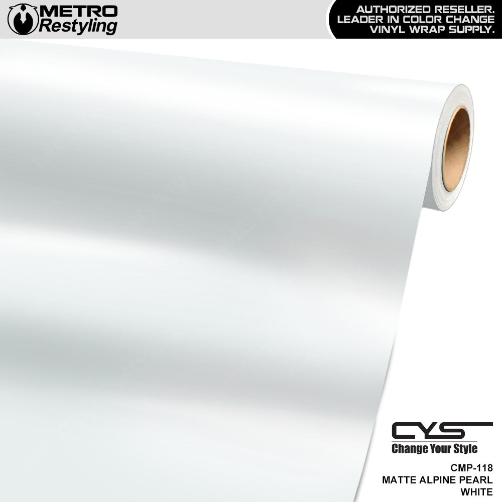 CYS Matte Alpine Pearl White | CMP-118