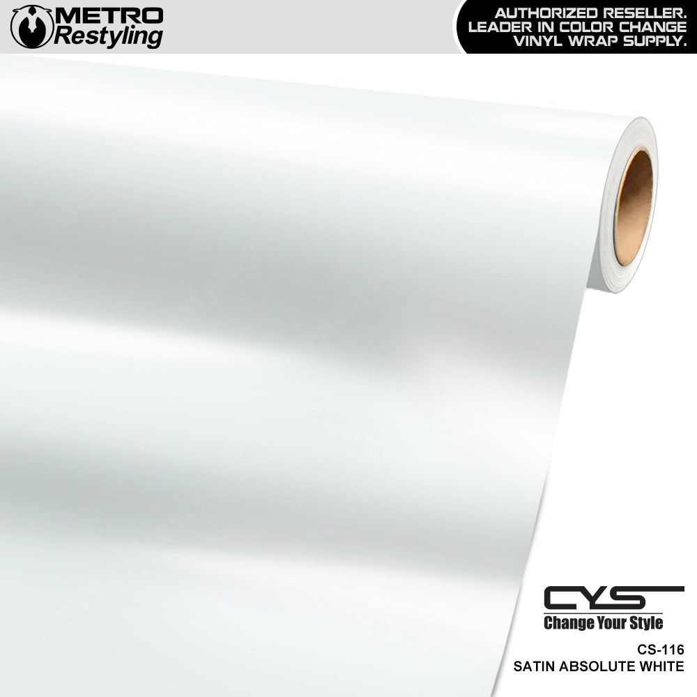 CYS Satin Absolute White | CS-116