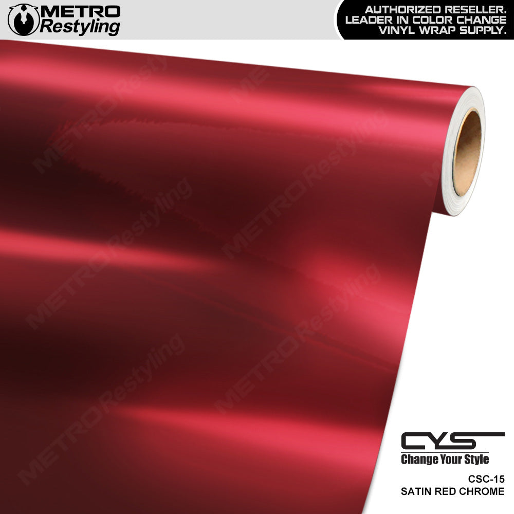 CYS Satin Red Chrome | CSC-15