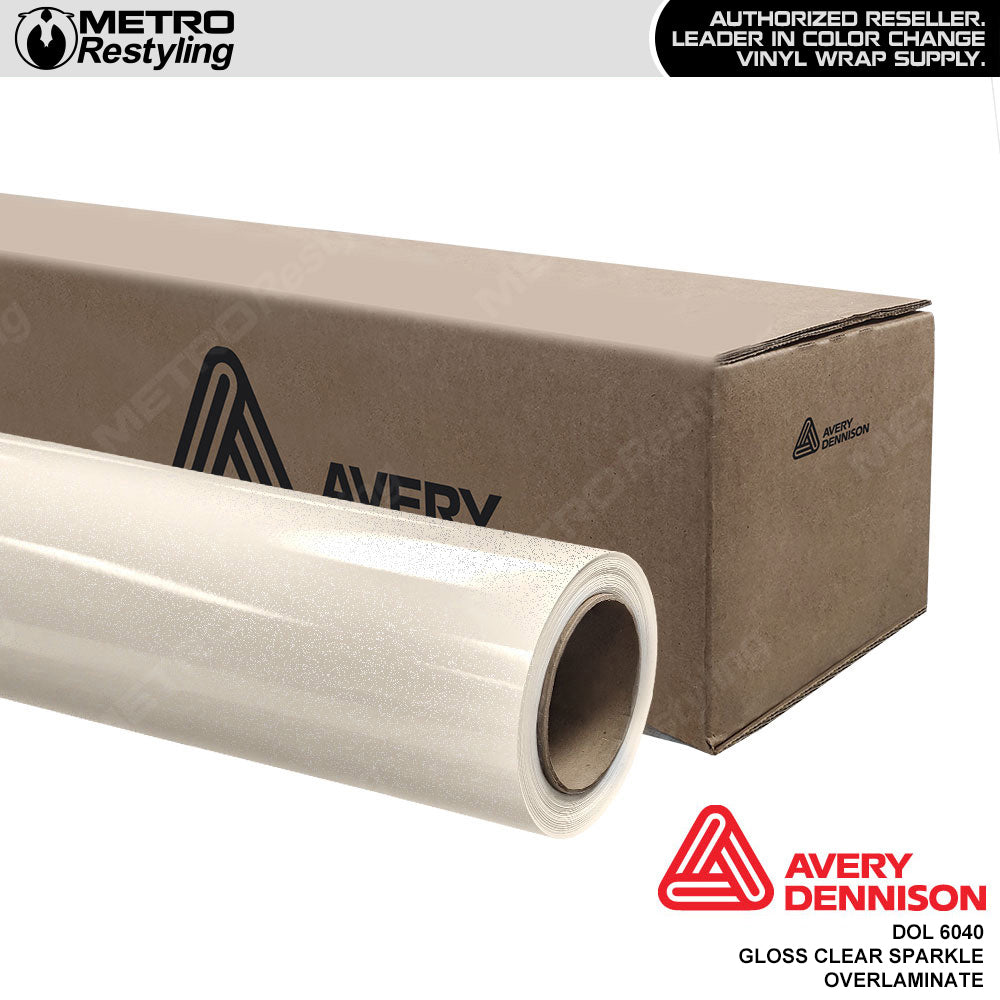 Avery Dennison UC DOL 6040 Gloss Clear Sparkle Overlaminate