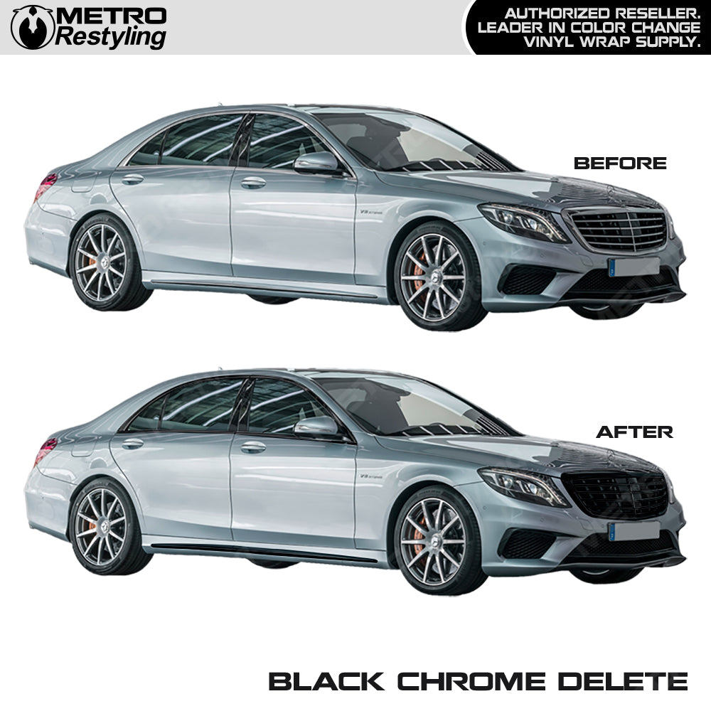 Chrome Delete Vinyl Wrap