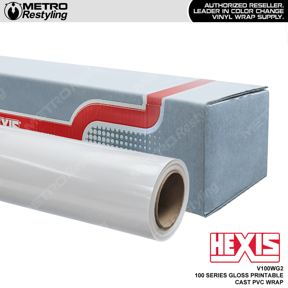 Hexis 100 Series Printable Cast PVC Wrap Film