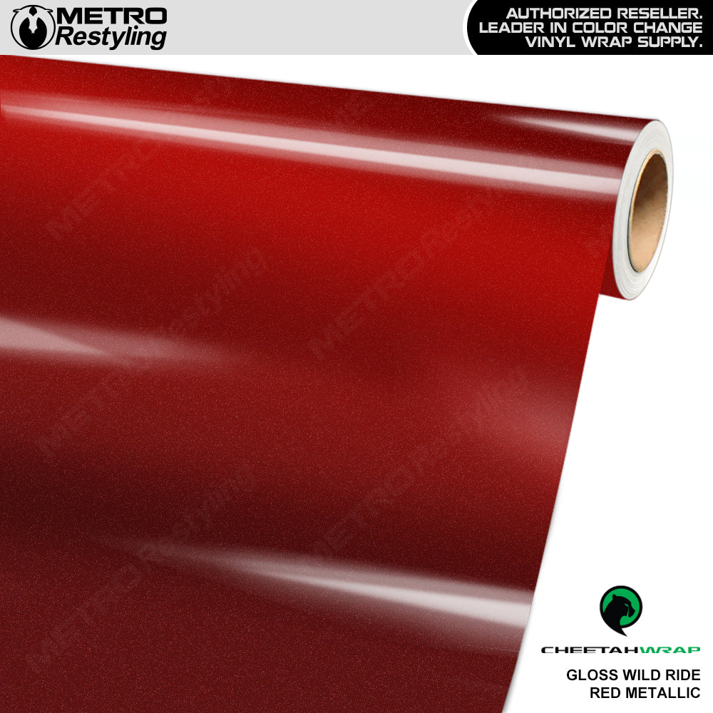Cheetah Wrap - Gloss Wild Ride Red Metallic | Metro Restyling