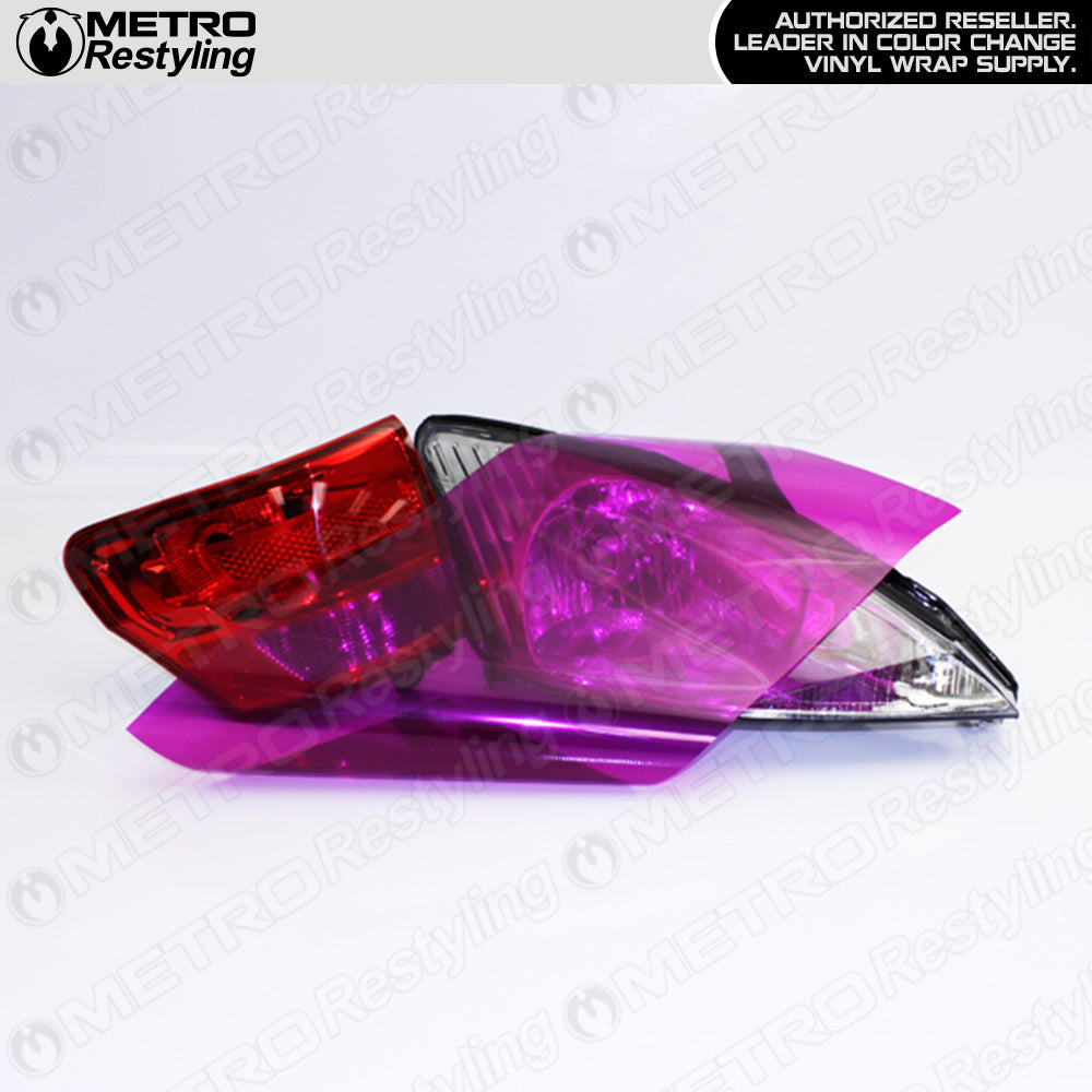 Purple & Pink Head/Tail Light Lens Vinyl Film