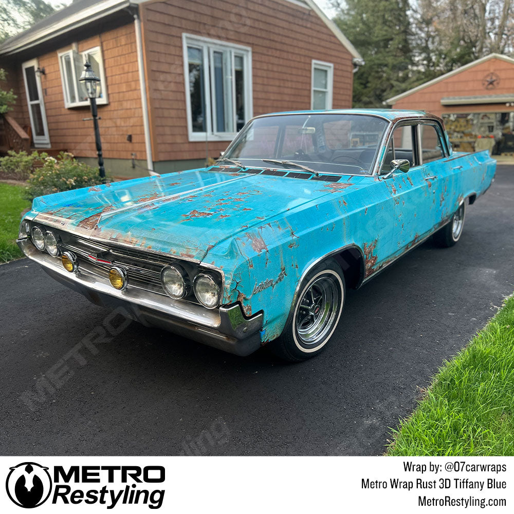 Rust Wrap in Oldsmobile Jetstar 88