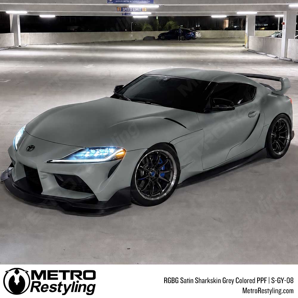 RGBG Satin Sharkskin Grey Colored PPF