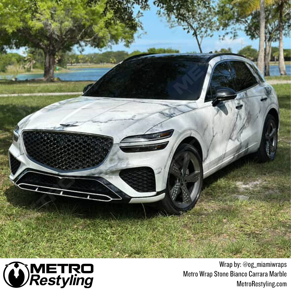 Stone Bianco Carrara Marble Genesis Wrap