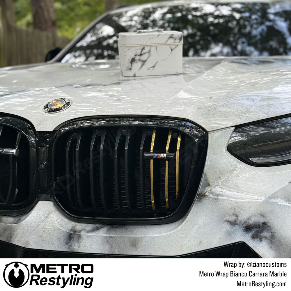 marble bmw wrap