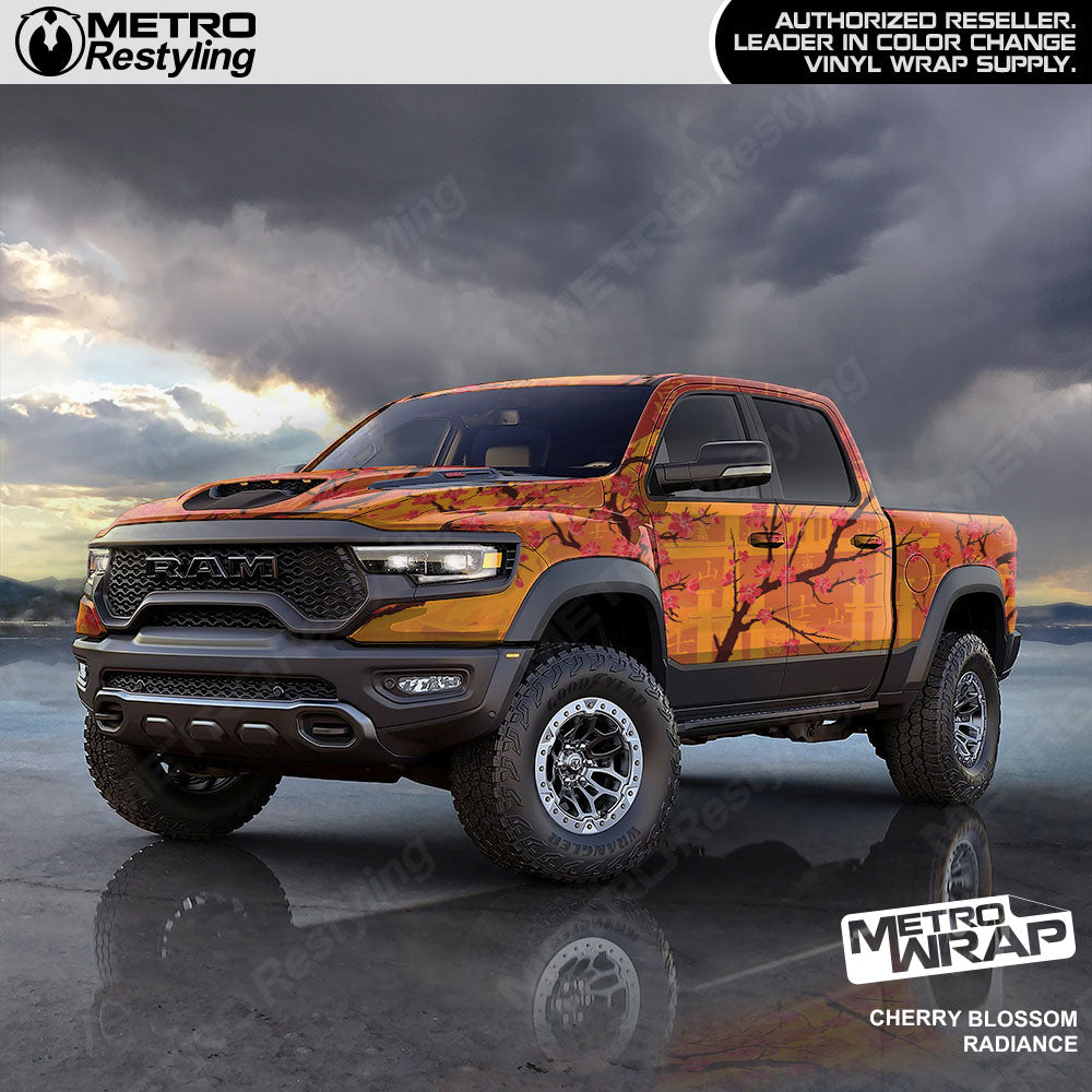 Metro Wrap Cherry Blossom Radiance Vinyl Film
