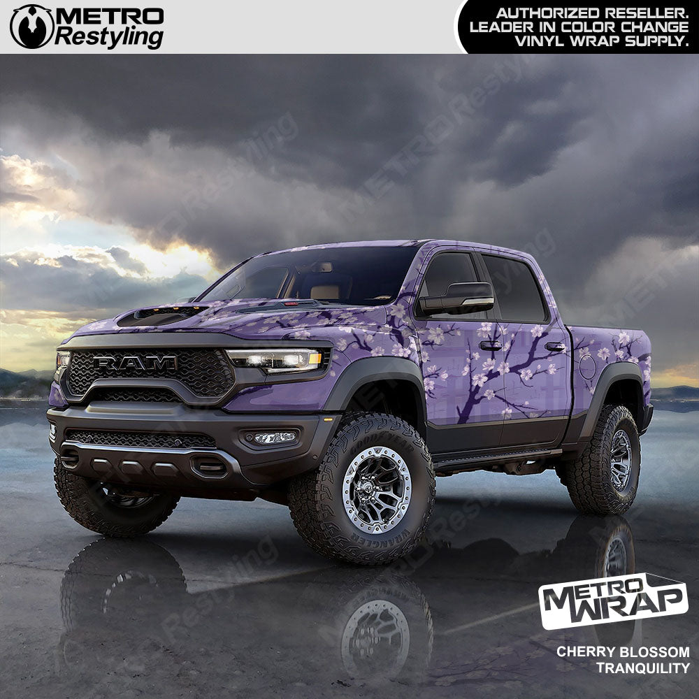 Metro Wrap Cherry Blossom Tranquility Vinyl Film
