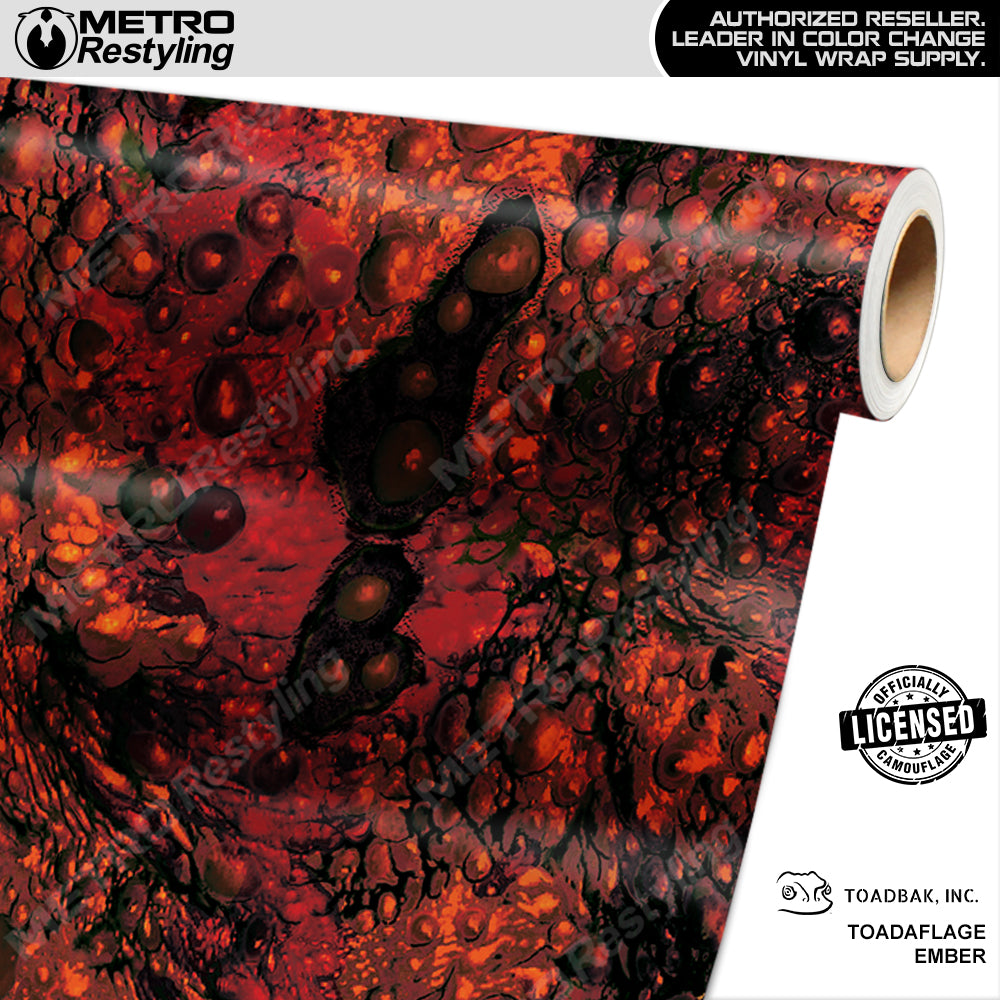 Toadaflage Ember Camouflage Vinyl Wrap Film