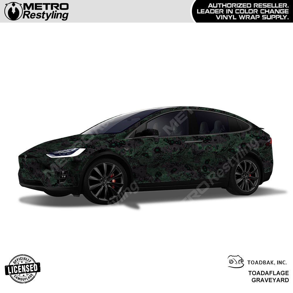 Toadaflage Graveyard Camo car wrap