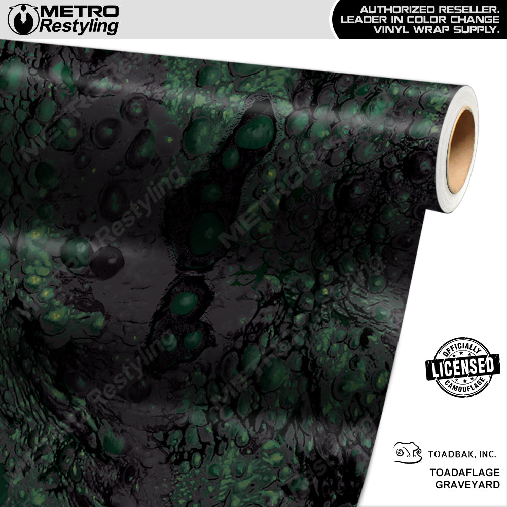 Toadaflage Graveyard Camouflage Vinyl Wrap Film