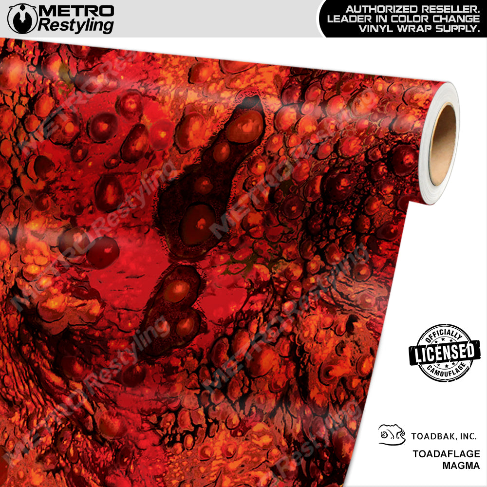 Toadaflage Magma Camouflage Vinyl Wrap Film