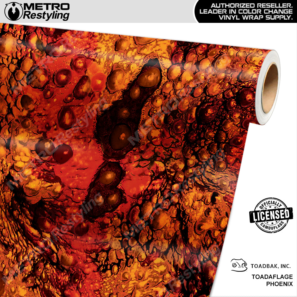 Toadaflage Phoenix Camouflage Vinyl Wrap Film