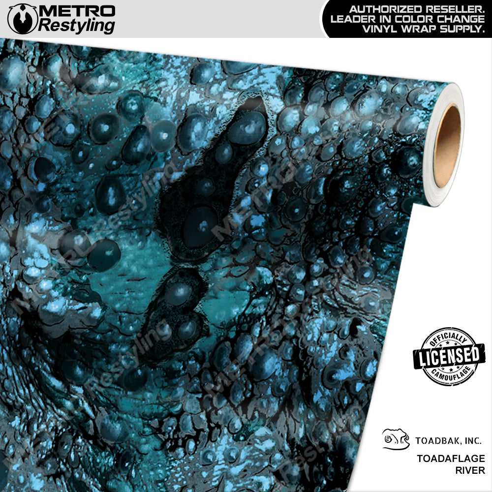 Toadaflage River Camouflage Vinyl Wrap Film